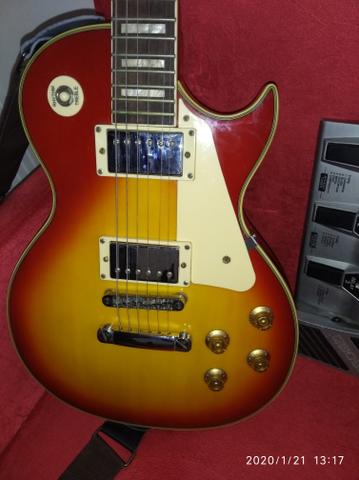 Guitarra strinberg less pool e pedaleira