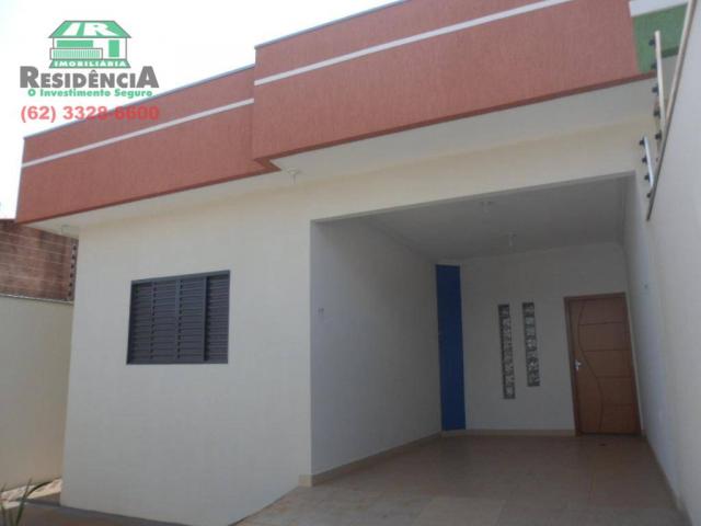 Casa com 3 dormitórios para alugar, 117 m² por R$ 1.100,00/mês - Residencial Flamboyant - - Foto 3
