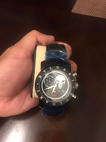 relogio bvlgari justiceiro