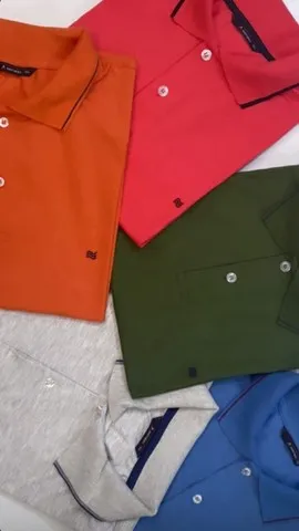 Gola Polo Algodão