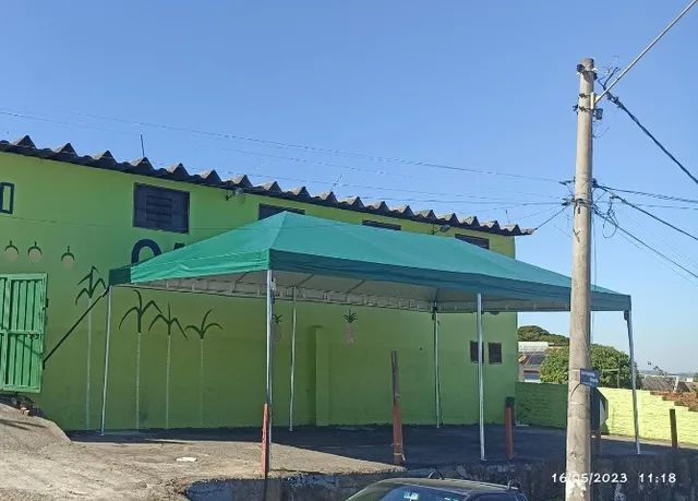Tenda 10x5 - Galvanizada - Pronta entrega - Foto 2