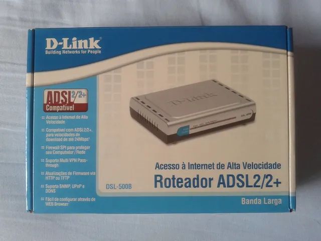 Roteador Modem D-Link novo