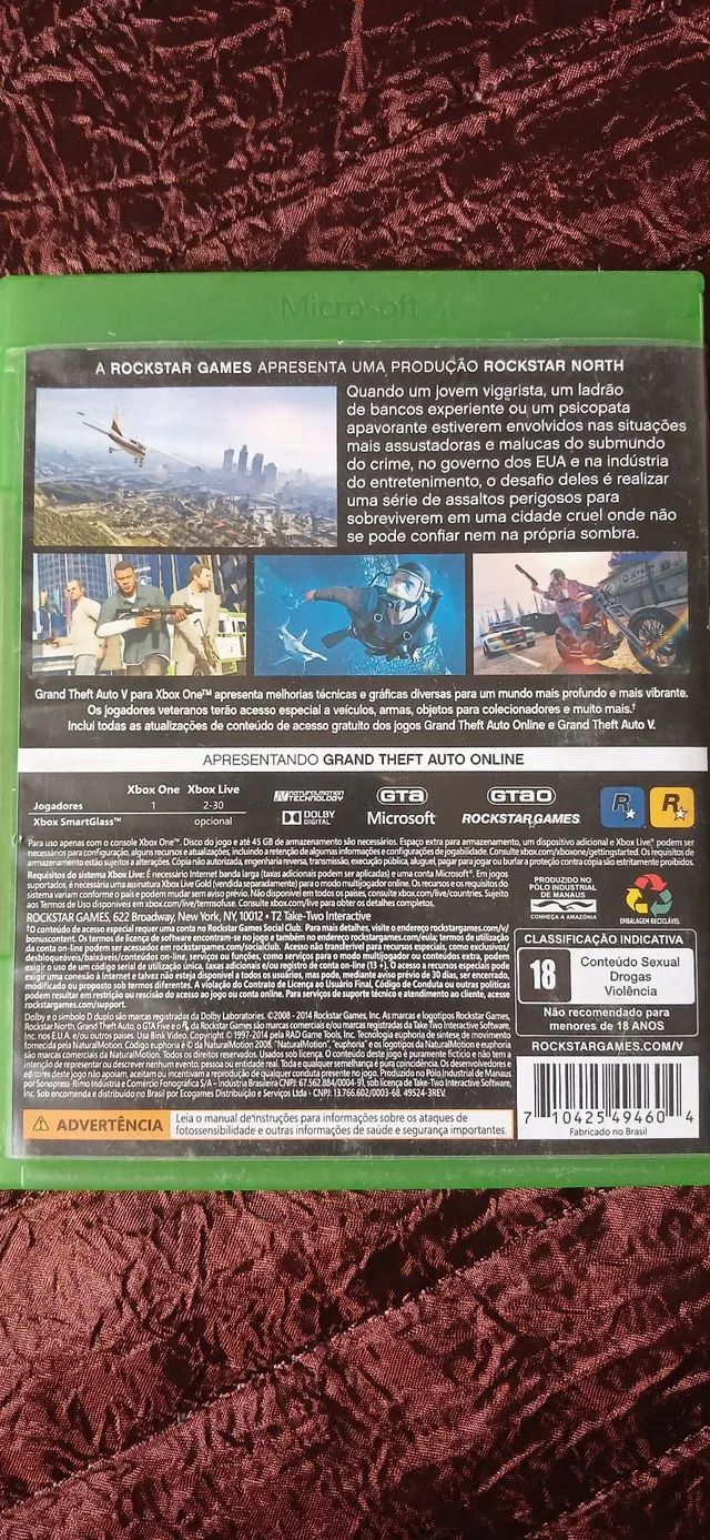 GTA V PS4-Premium Edition - Estação Games