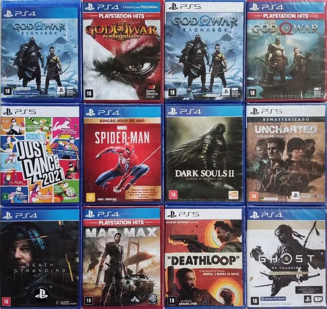 Jogos - PS4 & PS5 Mídia Física - Videogames - Paranoá, Brasília 1260092124