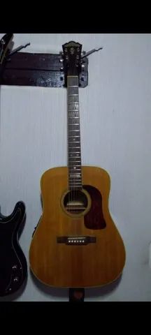 Violão Folk (Série Limitada/ número 825 de uma série especial de 1994 vio - Foto 3