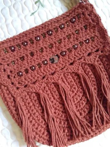 Bolsa de crochê  - Foto 3