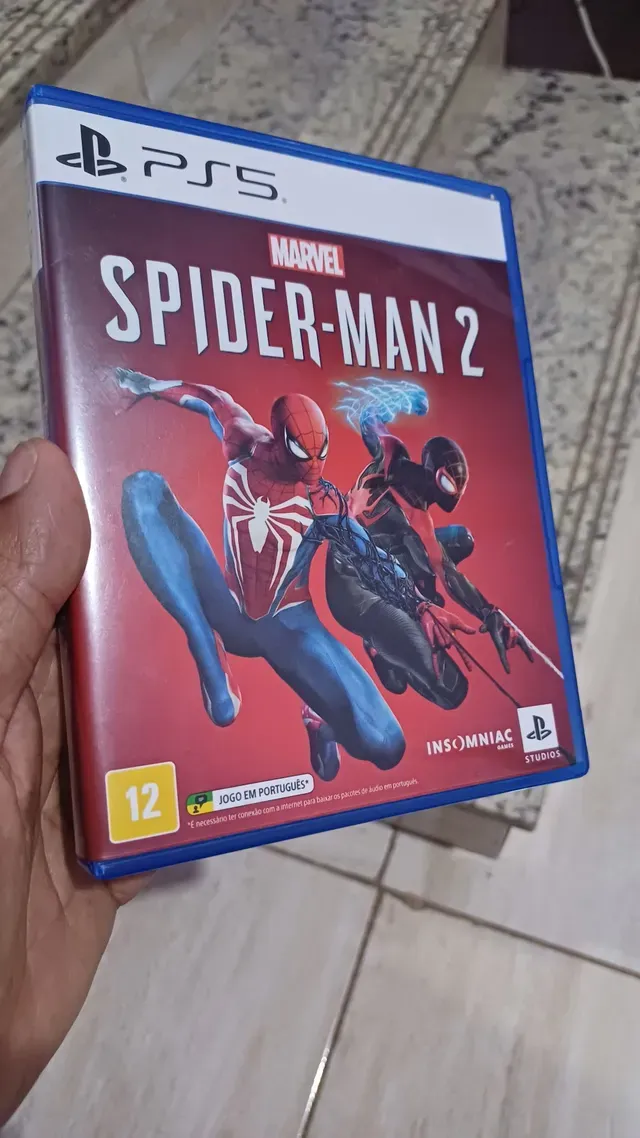 Jogo Homem Aranha 2 Para Ps5 Mídia Física Em Português