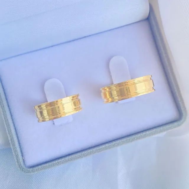 PAR DE ALIANÇAS COMPROMISSO  - Foto 2