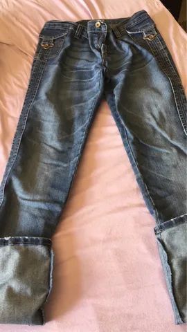 Calça jeans tradicional Dolce&Gabbana tamanho 30 europeu sem elastano  - Foto 3