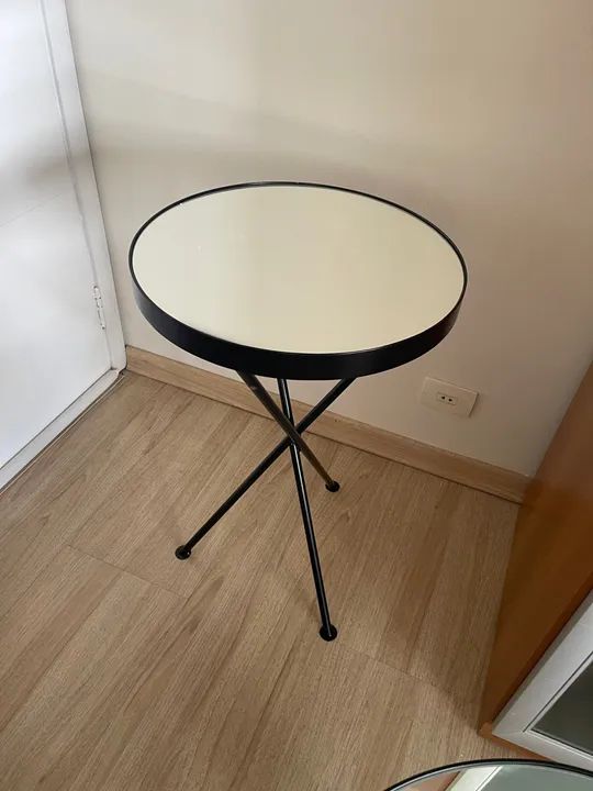 Conjunto de Mesa espelhada de canto - Foto 2