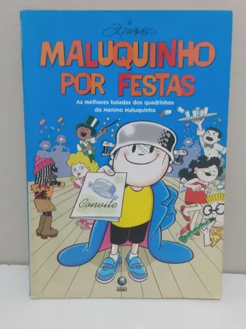 Hq Maluquinho por Festa Ziraldo Edição de.luxo Grande <br><br>