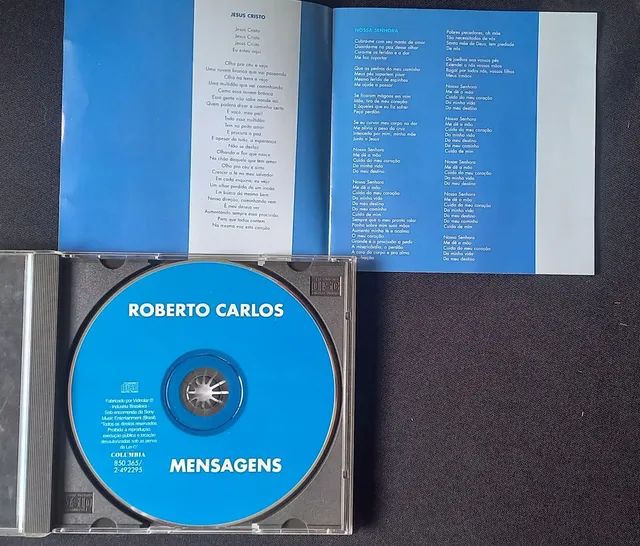 Cd Roberto Carlos Mensagens  ( Mídia e encarte em excelente estado/sem marcas) - Foto 4