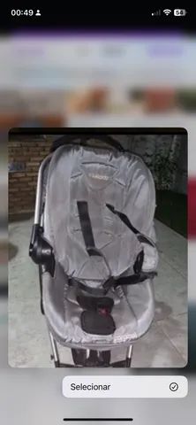 Carrinho passeio ! Cadeira alimentação e de carro p segurança baby