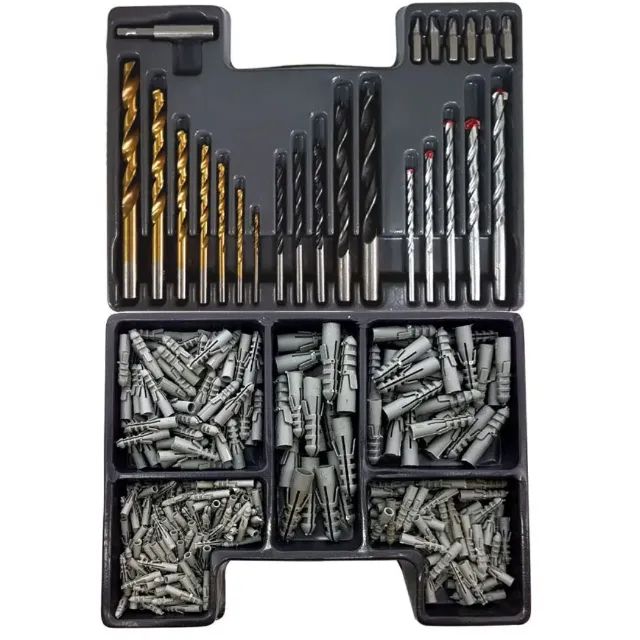 Jogo De Brocas Bits e Buchas Com 300 Peças Mtx Kit Maleta _ FE28 - Foto 4