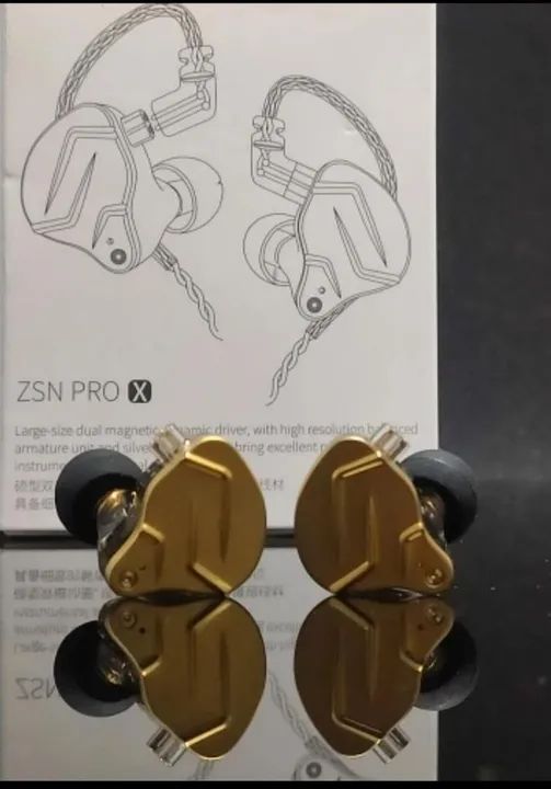 Fone de Ouvido ZSN Pro X - Novo