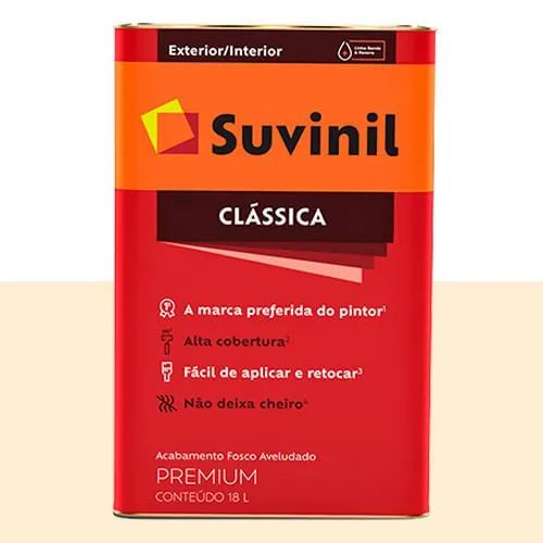 Tinta Clássica Pérola - Suvinil 18L