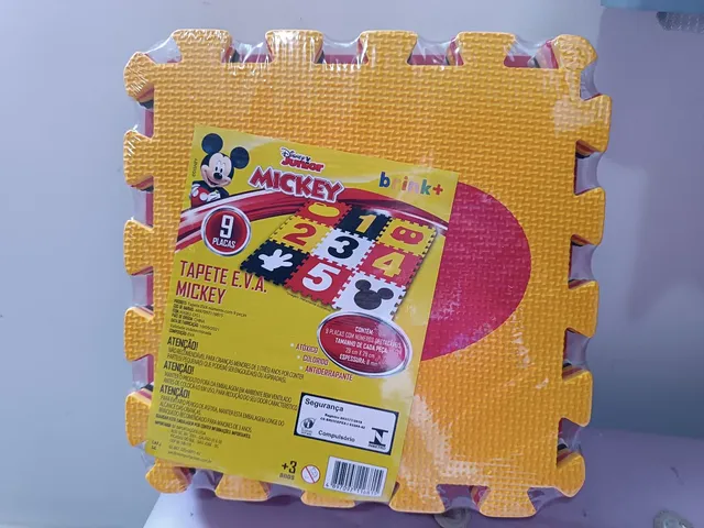 Tapete de E.V.A. Mickey 9 peças