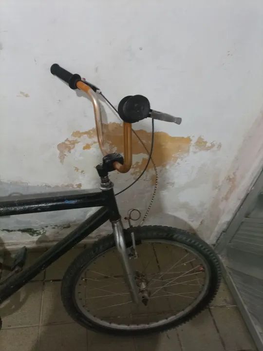 Bicicleta montada 
