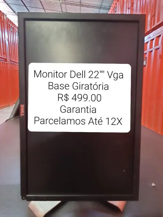 Monitor Dell 22'' VGaA - Garantia.