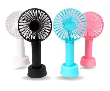 Mini Ventilador Portatíl Usb De Mão Mesa Maquiagem Recarregal z869 - Foto 6