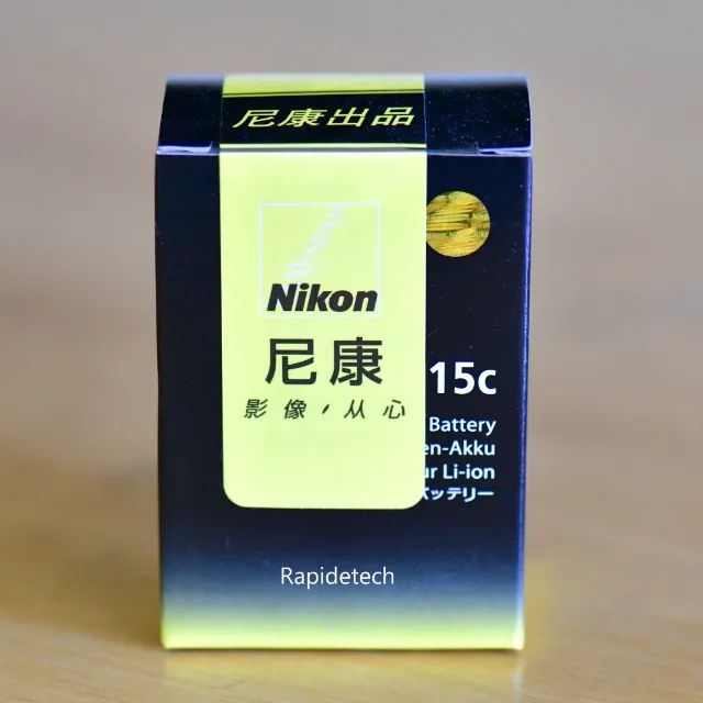 Nova bateria Original Nikon EN-EL15c para câmera Nikon linha Z 