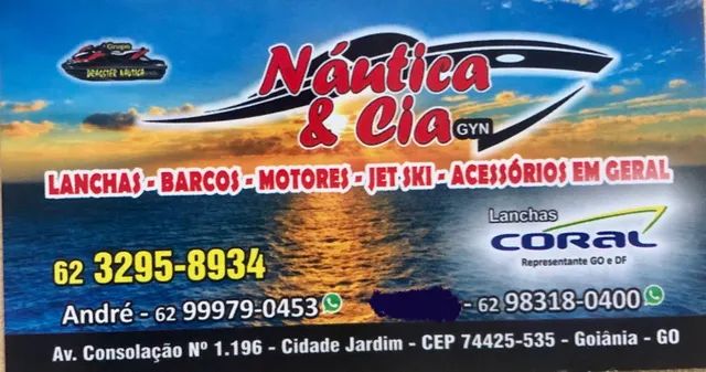 Canoa barco motor popa carreta aluguel locação - Foto 6