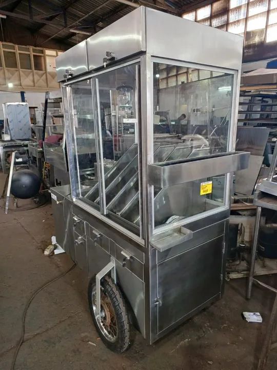 Piooqueira em aço inox (novo, sob encomenda)