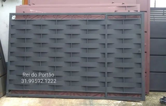 Portão de guardar gente qualidade da fábrica pronta entrega