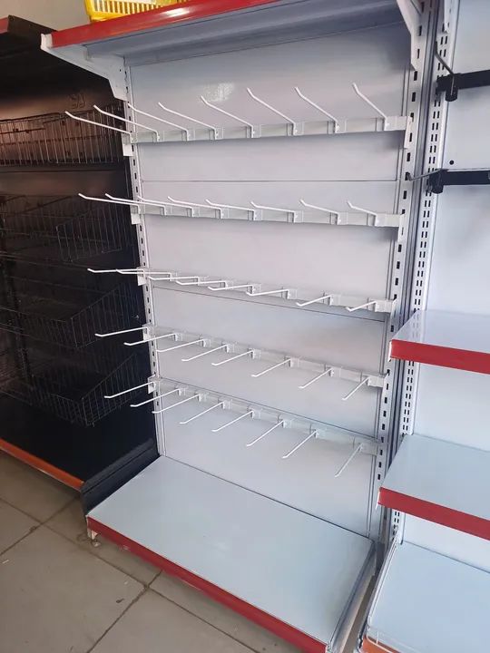 Caldas Gôndola cesto prateleira pra comércio e supermercado - Foto 2