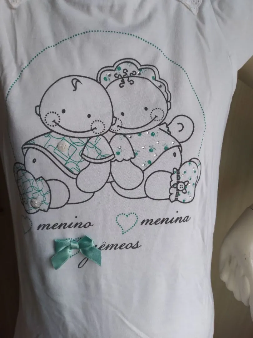 Camiseta gestante