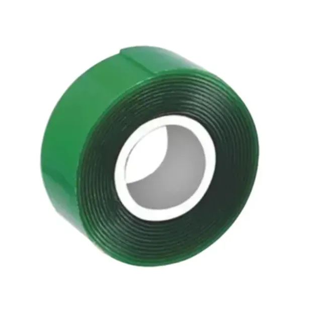 Fita  Dupla Face Verde Acrilico 19 Mm X 2 Metros - Foto 3