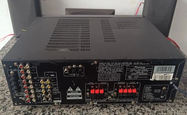 Receiver Pioneer Vsx-d409 Ótimo Estado Funciona Normalmente - Foto 3