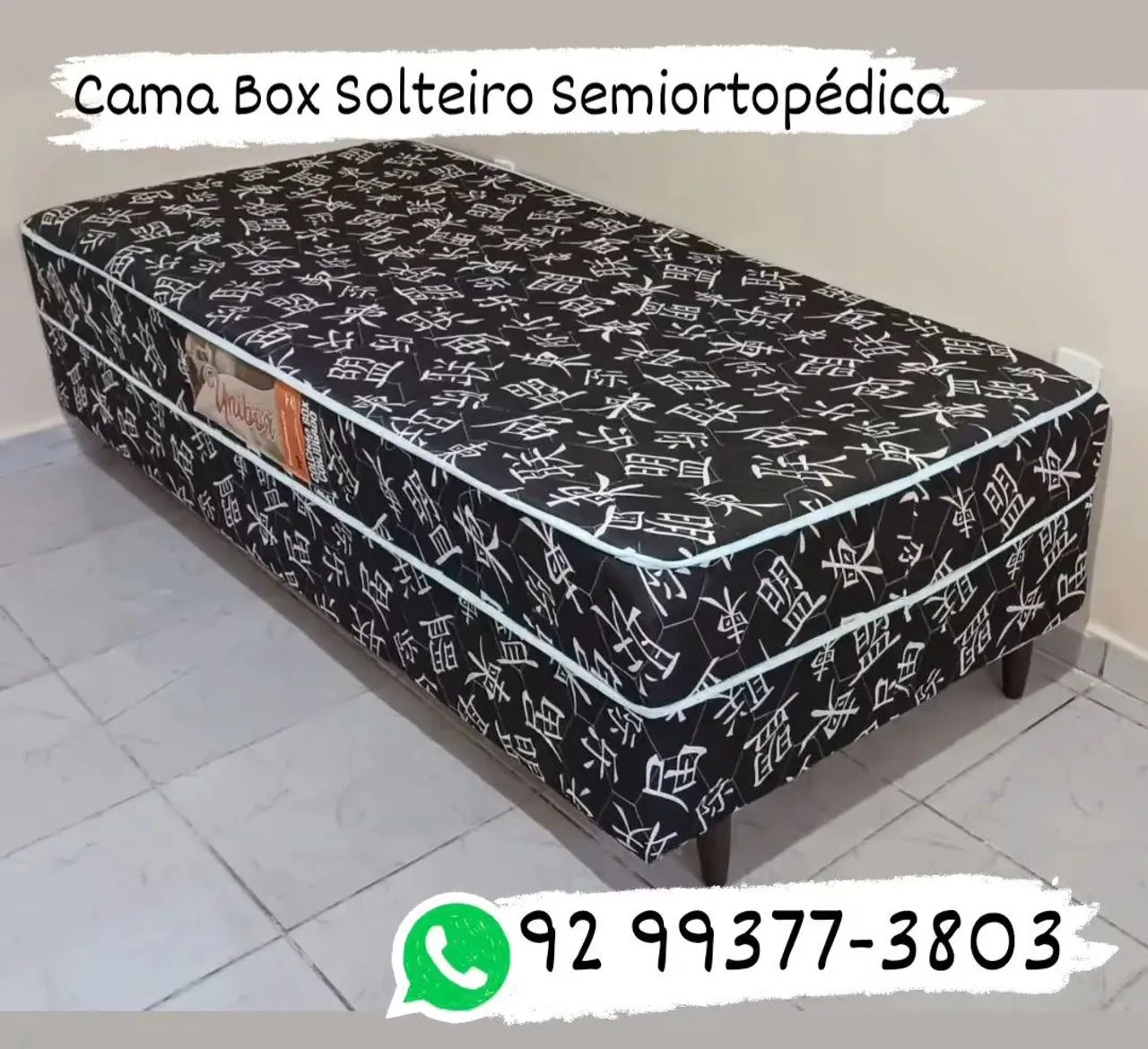 Cama Box Solteiro Nova