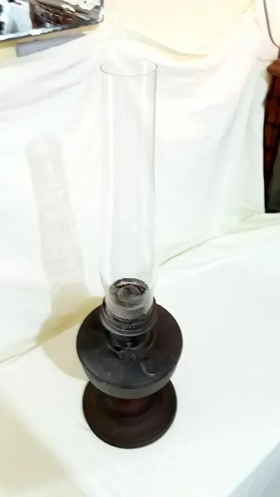 Lampião Aladim vidro original anos 50