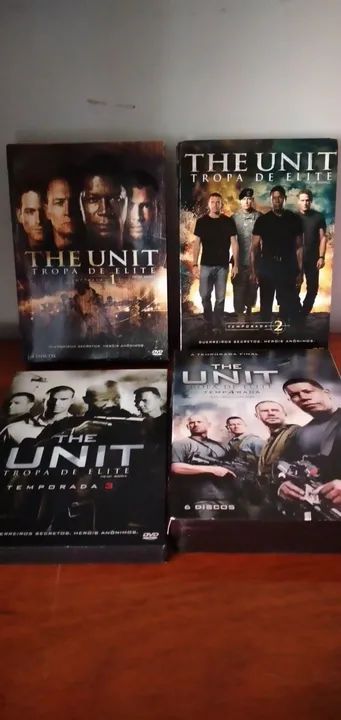 Seriados em DVDs originais usados 
