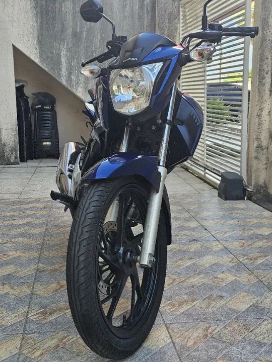  Honda CG Titan 2024 Azul