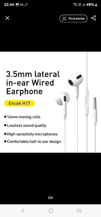 Fone de Ouvido Baseus H17 - Foto 2