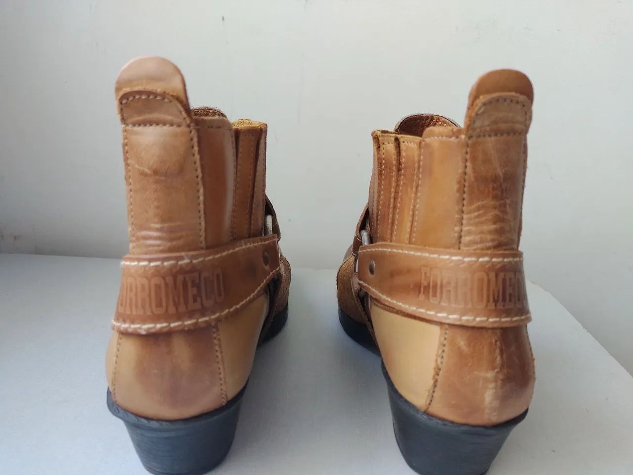 Bota de Couro Unissex 36 - Foto 5