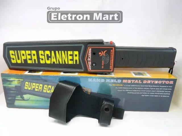Detector De Metal Matais Manual Portátil Leve E Prático