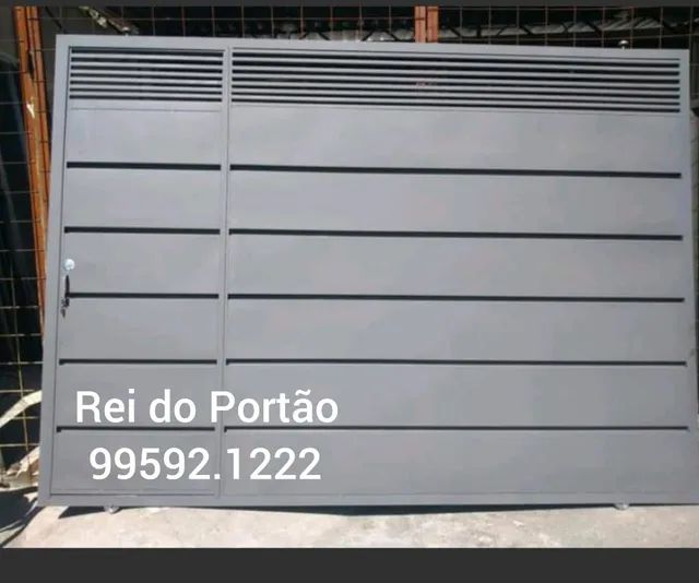 Portão de guardar gente qualidade da fábrica pronta entrega - Foto 4