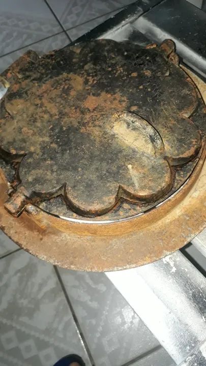 Wafflera Antiga de Ferro - Foto 2