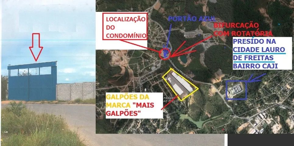 Galpão 300 m² em Condomínio Lauro de Freitas Caji - Foto 3