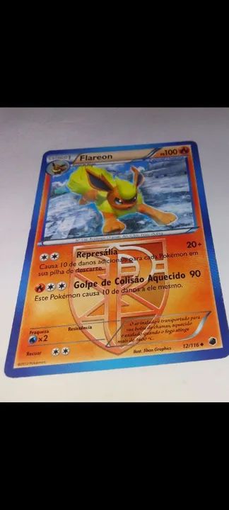 Kit de cartas pokémon original 6 unidades pra coleção  - Foto 2