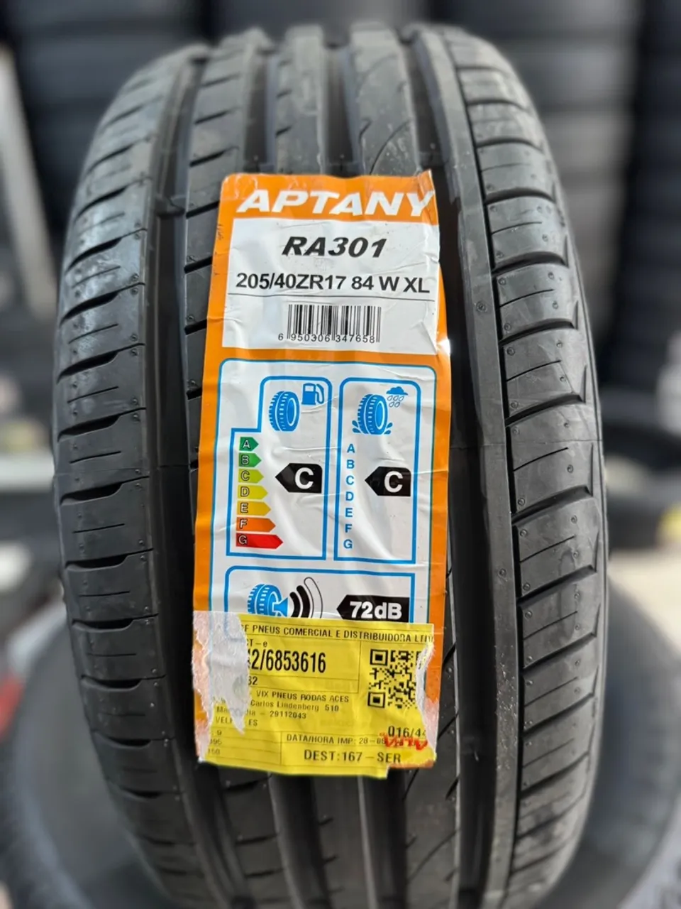 Pneu Aptany RA301 205/40/R17 84W XL (instalação grátis) - Peças