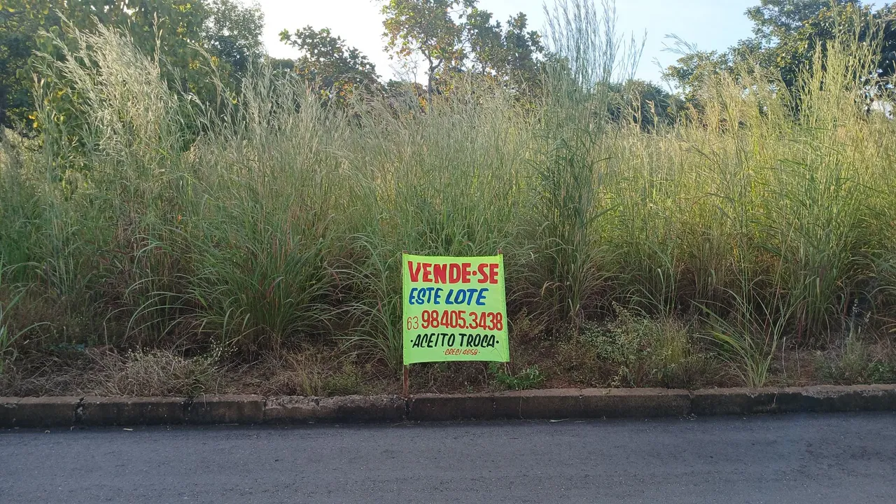 Vende-se Lote no Residencial Jardim do Porto