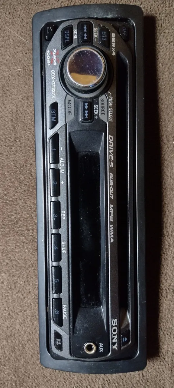 Som Automotivo Sony Xplod CDX-GT227X