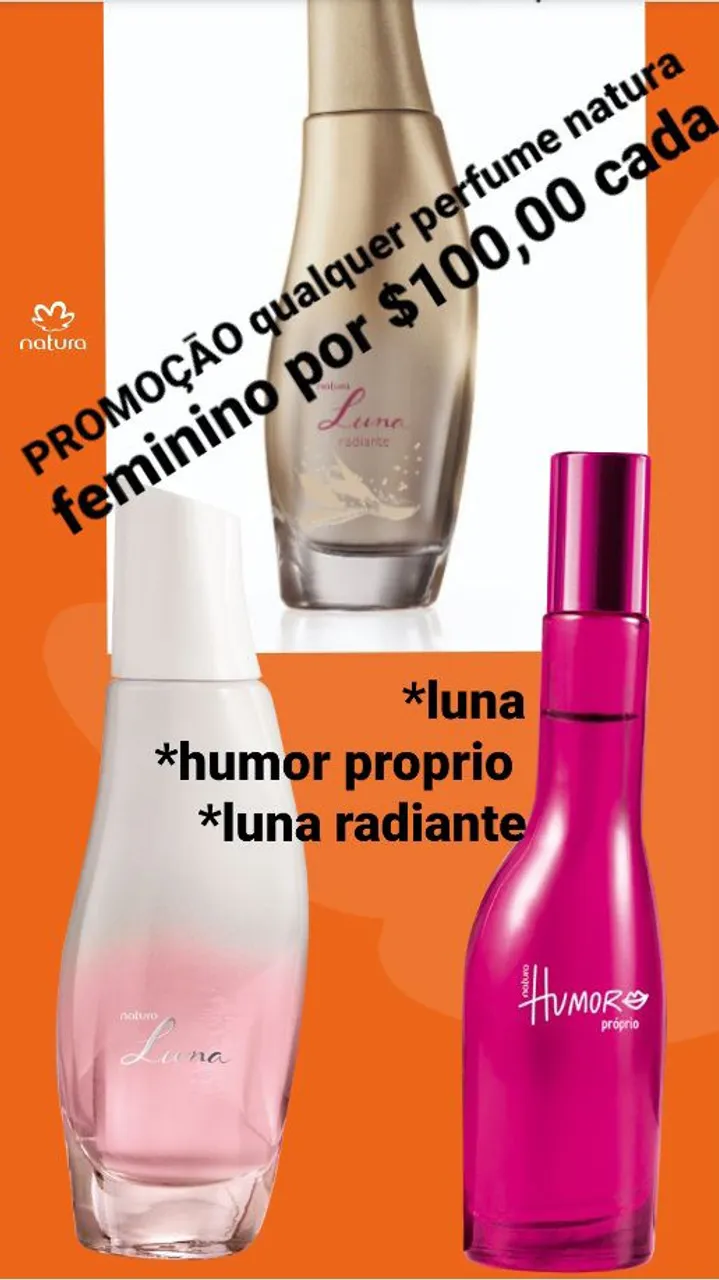 Perfumes Natura Femininos em Promoção