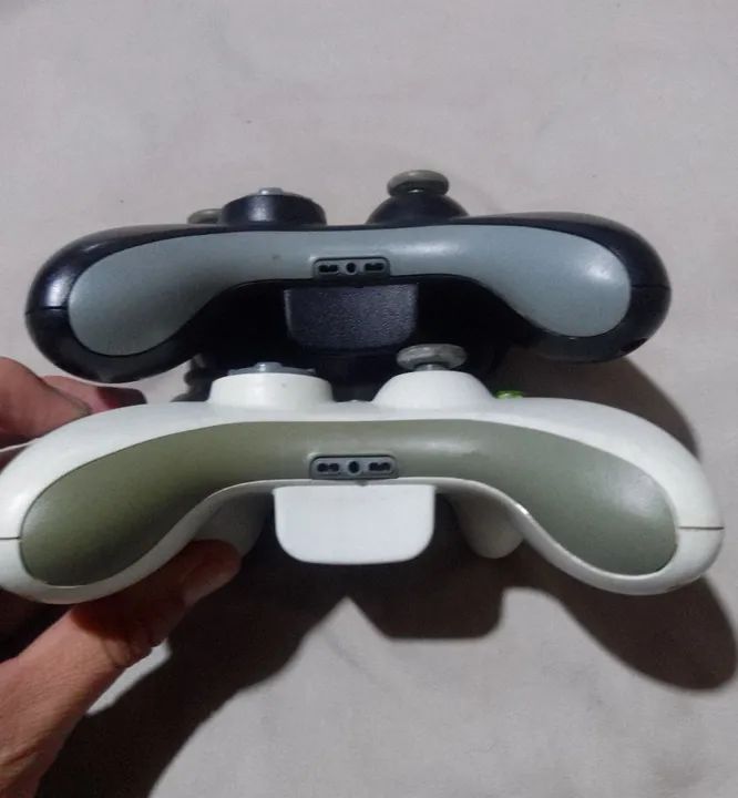 Controle x box x-box 360 branco white  - Foto 3