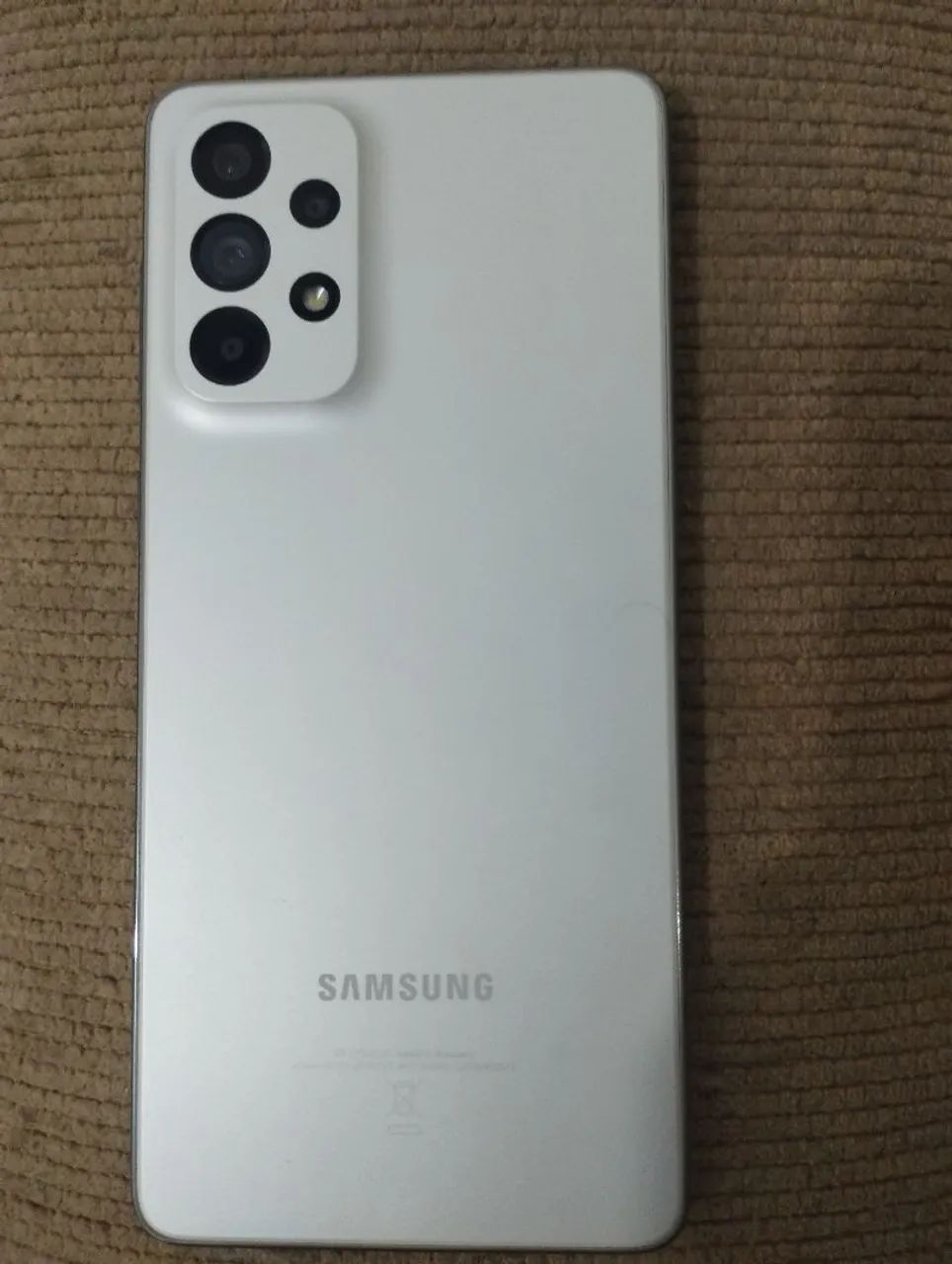 Samsung Galaxy A73 5G 128GB Branco Novo - Foto 2