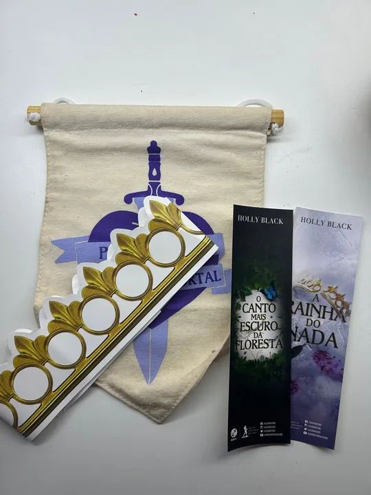 Box de príncipe cruel + flâmula + coroa + 2 marcadores  - Foto 3